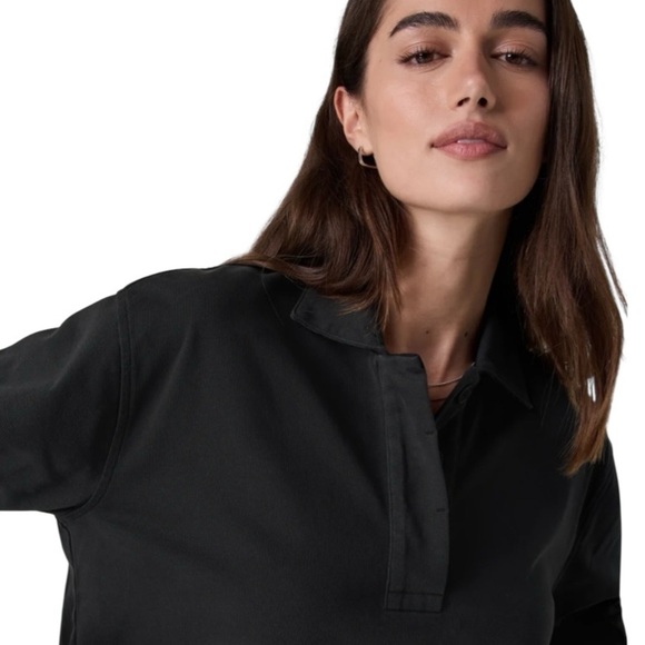Vuori Tops - Vuori Mackenzie black Rugby Polo